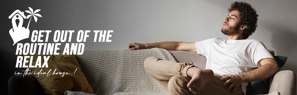 Get out of the routine and relax in the ideal house