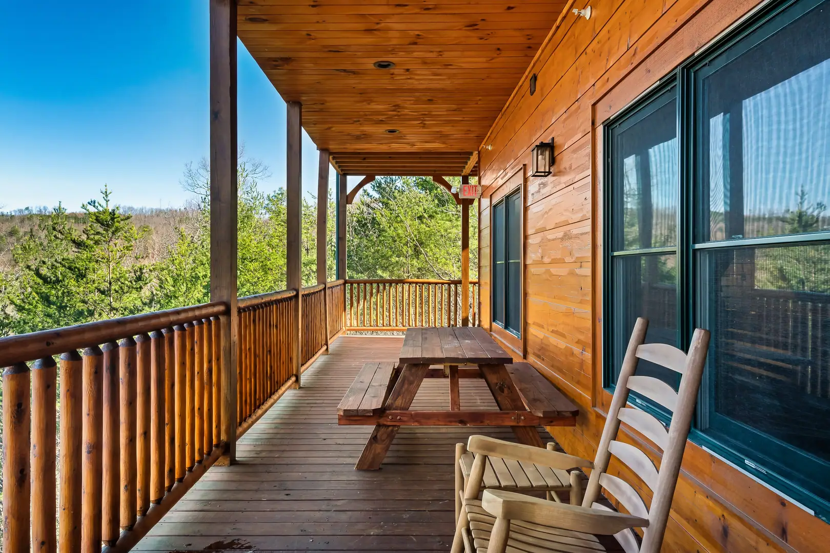 Cabin with beautiful views of the Smokies 6BR/8BA