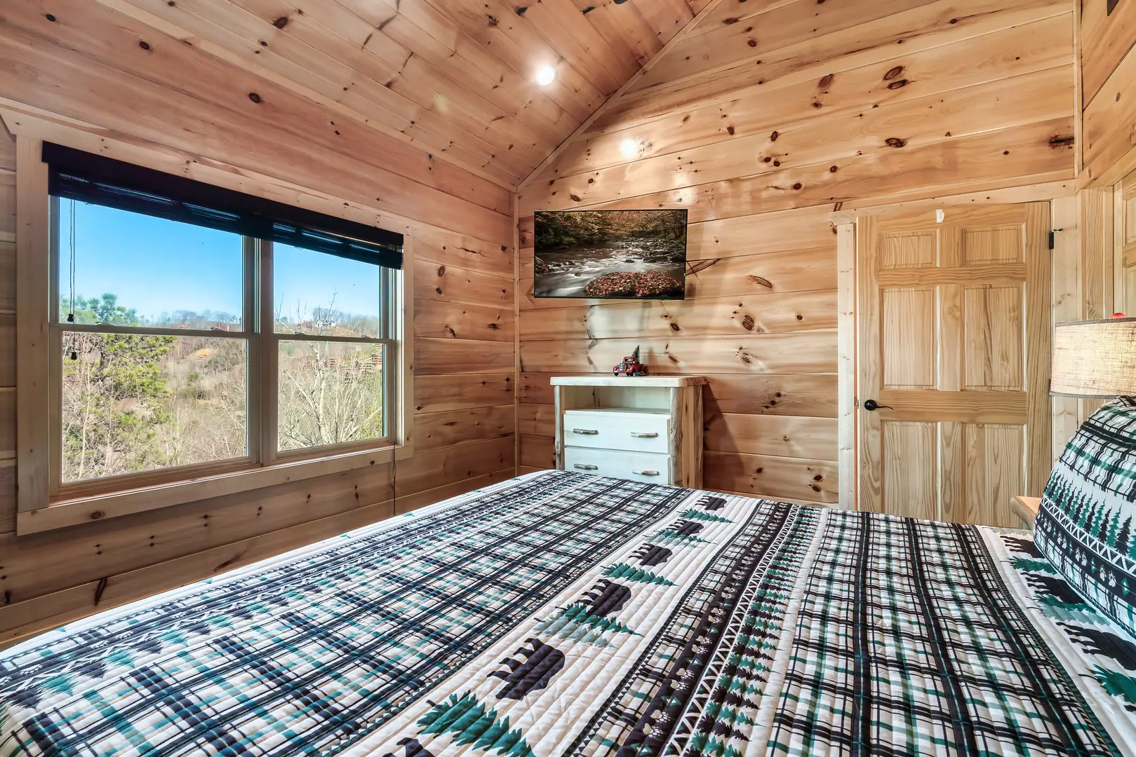 Cabin with beautiful views of the Smokies 6BR/8BA