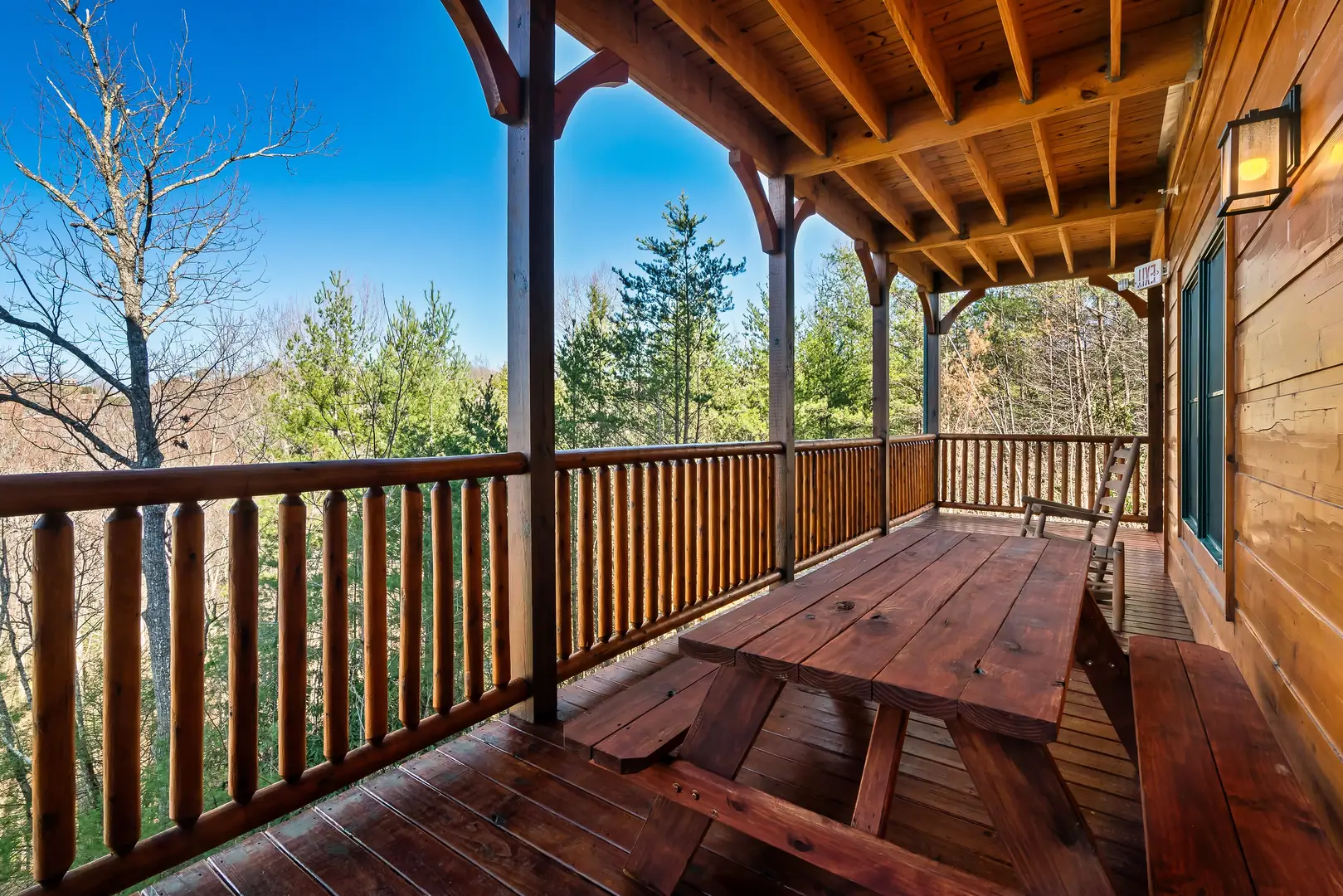 Cabin with beautiful views of the Smokies 6BR/8BA