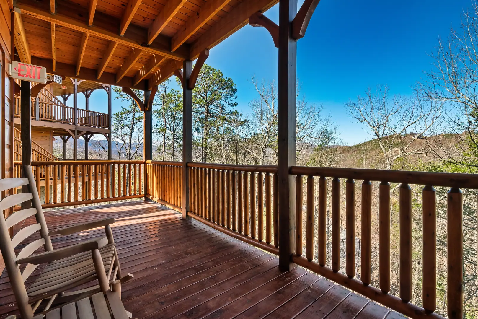 Cabin with beautiful views of the Smokies 6BR/8BA